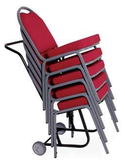 CRT Chair Trolley Shown With Chairs thumbnail