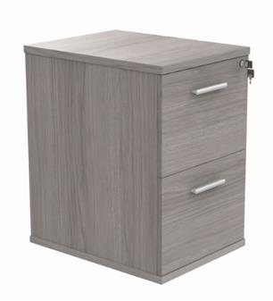 Primus 2-Drawer Wooden Filing Cabinets In Grey Oak thumbnail