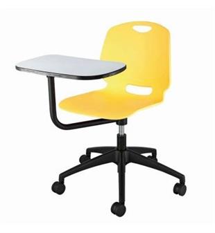 Four Star Writing Tablet Poly Chair - Yellow Seat thumbnail