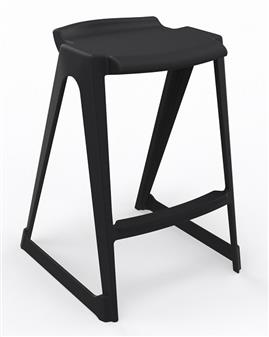 EN One Piece Stool - Black thumbnail