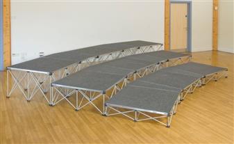 Ultralight Tiered Staging Pack - UK Educational Furniture