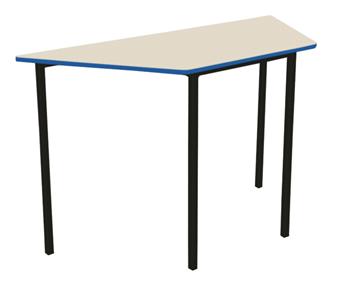 Primary 1100 x 550 Trapezoid Table - PU Edge thumbnail