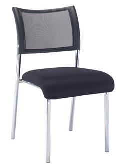 Mesh Back Side Chair With Chrome Frame thumbnail