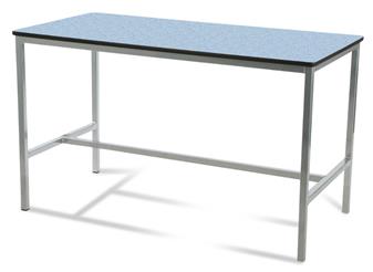 H-Frame Lab/Science Table With Trespa Top - Speckled Icey Blue thumbnail