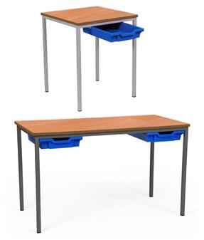 Quick Delivery Classroom Tables With Tray Drawers thumbnail