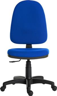 Ergo High Back Operator Chair - Blue Fabric thumbnail