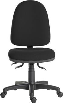 Ergo Trio Lever Operator Chair - Black Fabric thumbnail