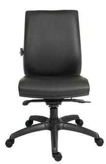 Ergo Plus 24 Hour Ergonomic Operator Chair - Black PU thumbnail