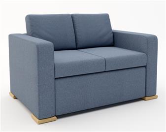 Phoenix 2-Seater Sofa - (Shown With Optional Extra Of Wooden Block Feet) thumbnail