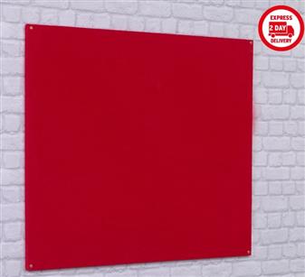 Unframed Noticeboards - Red Felt Fabric thumbnail