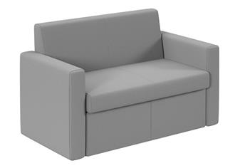 Quick Delivery Melody Two Seater Sofa Grey Fabric thumbnail