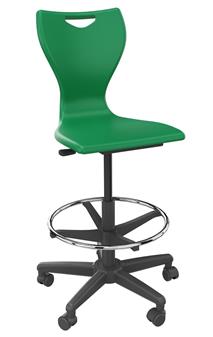 EN Classic Draughtsman Chair - Bottled Green thumbnail