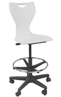 EN Classic Draughtsman Chair - White thumbnail