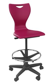 EN Classic Draughtsman Chair - Fuschia thumbnail