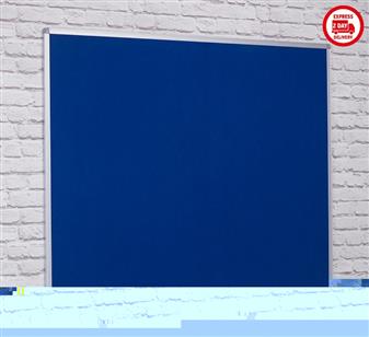 Aluminium Frame Noticeboard - Blue thumbnail