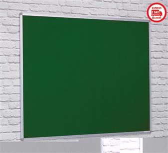 Aluminium Frame Noticeboard - Green thumbnail