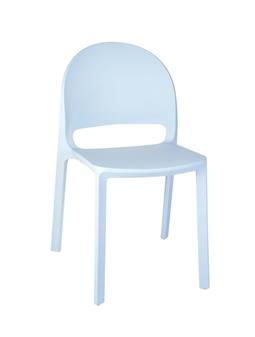 Hockney Poly Side Chair - Light Blue thumbnail