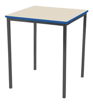 Square Spiral Stacking Table - PU Edge