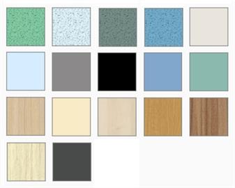 Alternative Trespa Top Colours Available - (Contact The Office For Details)