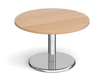 Chrome Base Beech Top