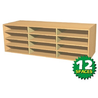 Wall Mounted Pigeon Hole Storage Units - (3-15 Spaces)