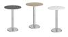 Chrome Round Base Cafe/Bistro Table - Tall Round