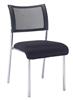 Mesh Back Side Chair With Chrome Frame