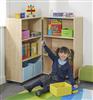 Maple Mobile Foldaway Bookcase