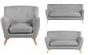 Skandi Soft Seating - Grey Fabric