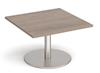 Square Circular Base Coffee Tables