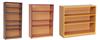 Coloured Edge Open Bookcases